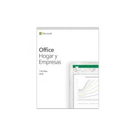 Microsoft office hogar y empresas 2019 para 1 PC o Mac Español T5D-03260 Movil: 3118448189