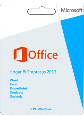 Office Hogar y Empresas  2013 32/64 Bits Dvd Caja